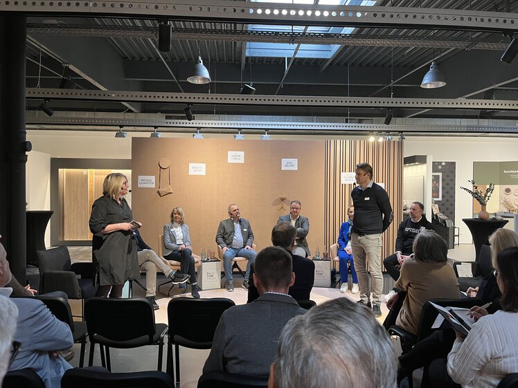 raumplus beim FURNITURETALK „Netzwerke, made in OWL" von Trendfilter 02-2024