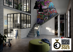 German Design Award Special Winner 2023 - Trennwandsystem Verrière von raumplus