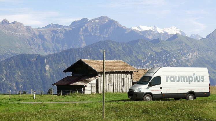raumplus Schweiz LKW